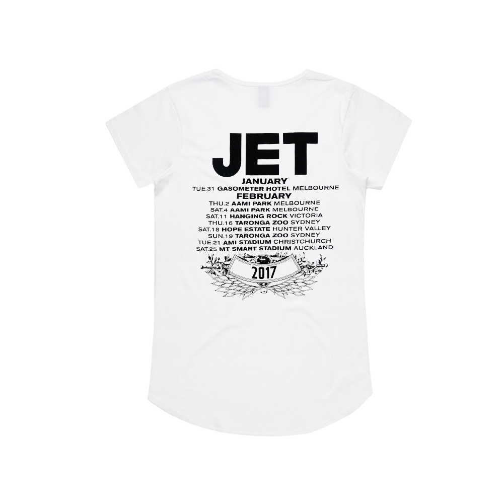 Jet / 2017 Tour Women's White Tee