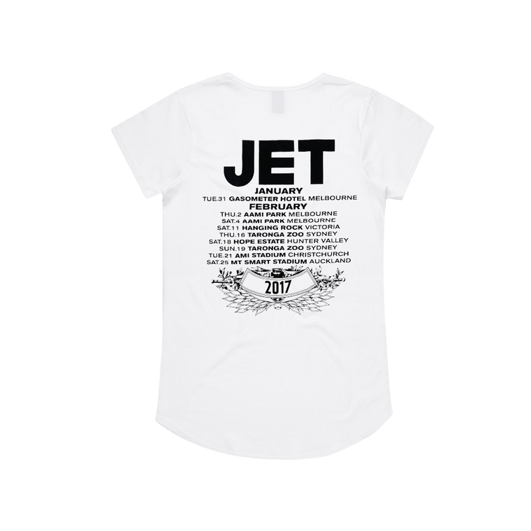 Jet / 2017 Tour Women's White Tee