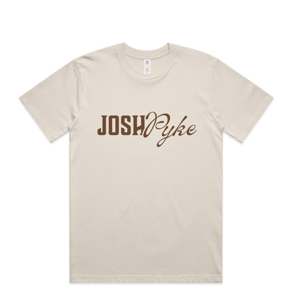 Josh Pyke / Josh Pyke Tee Ecru