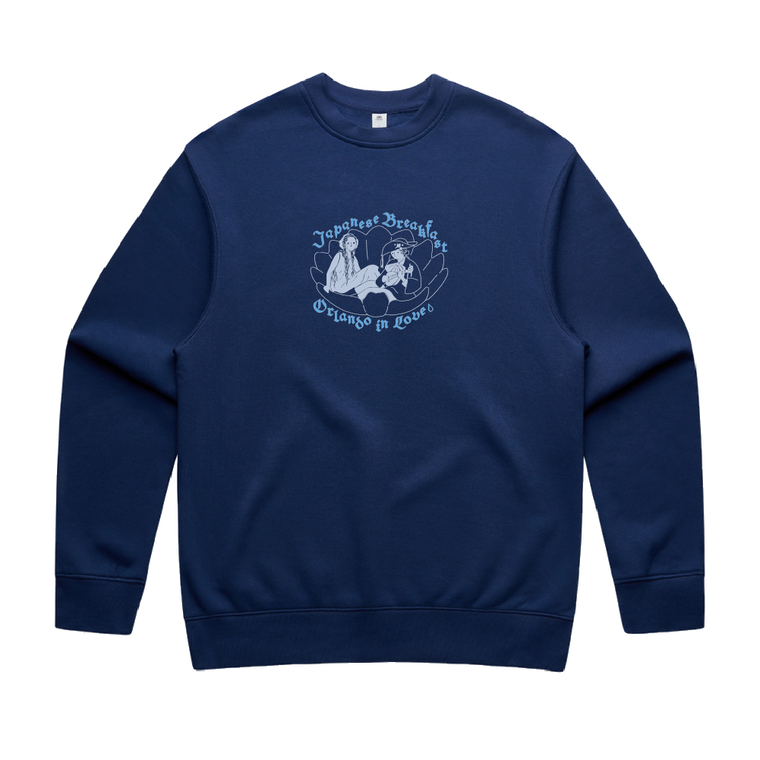 Japanese Breakfast / Orlando in Love Cobalt Sweatshirt