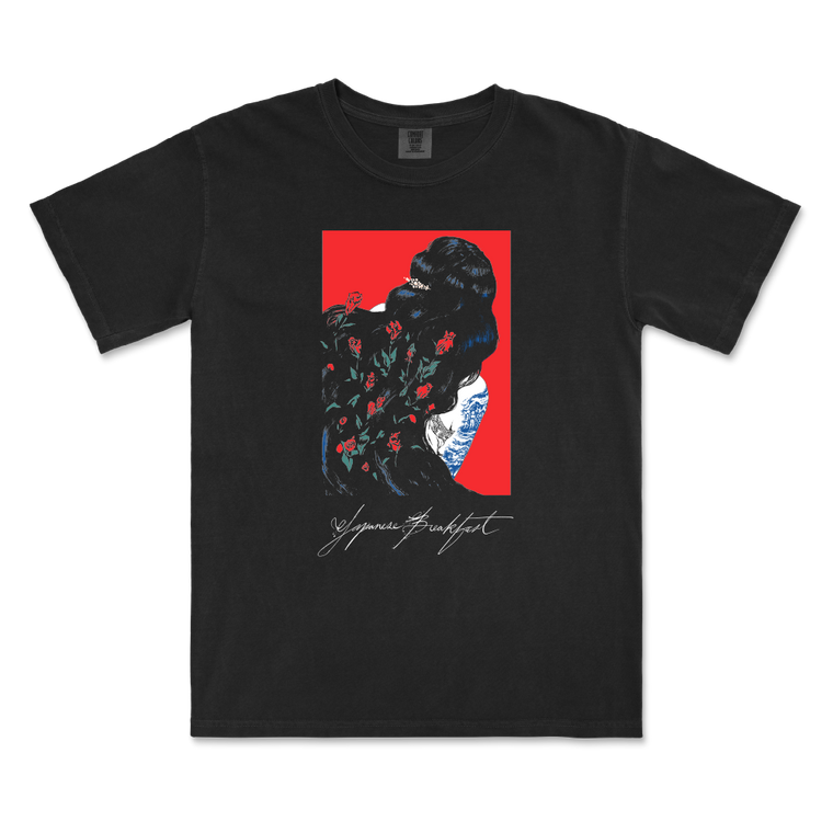 Japanese Breakfast / Rosie Brunette Black T-Shirt
