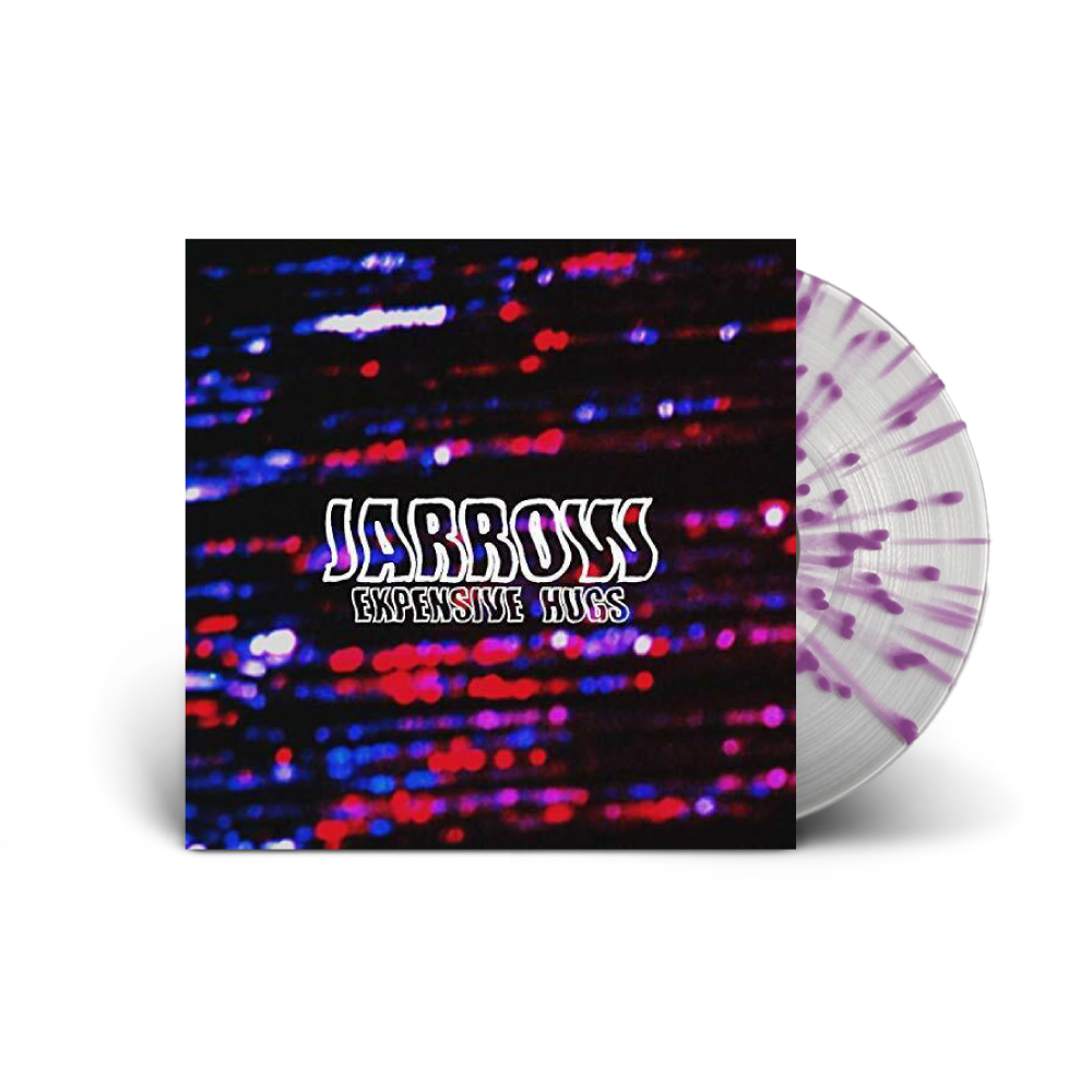 Jarrow / Expensive Hugs LP Purple & Clear Splatter Vinyl
