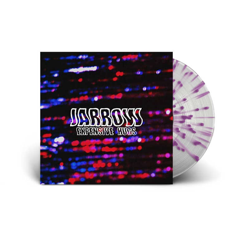 Jarrow / Expensive Hugs LP Purple & Clear Splatter Vinyl