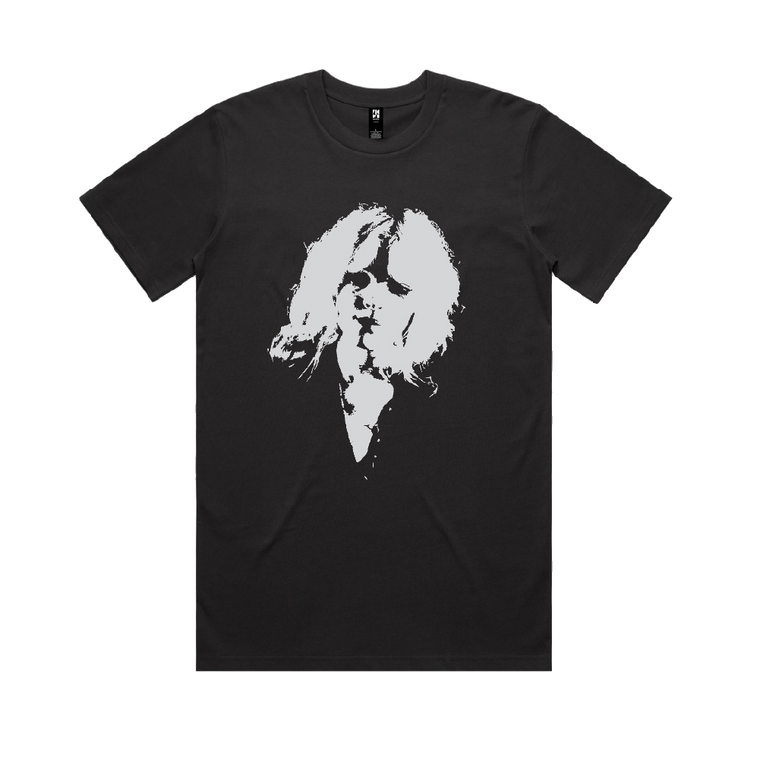 Jessica Pratt / Walker Bacharach Wilson Faded Black T-Shirt