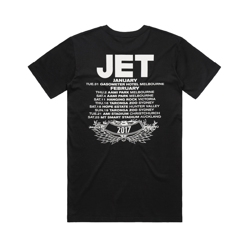 Jet / 2017 Tour Tee Black