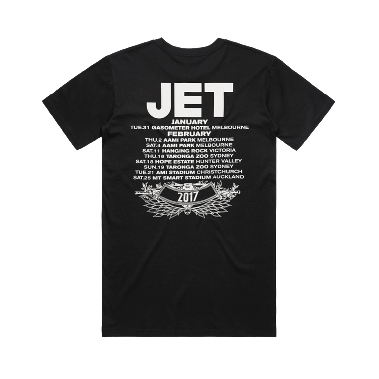 Jet / 2017 Tour Tee Black