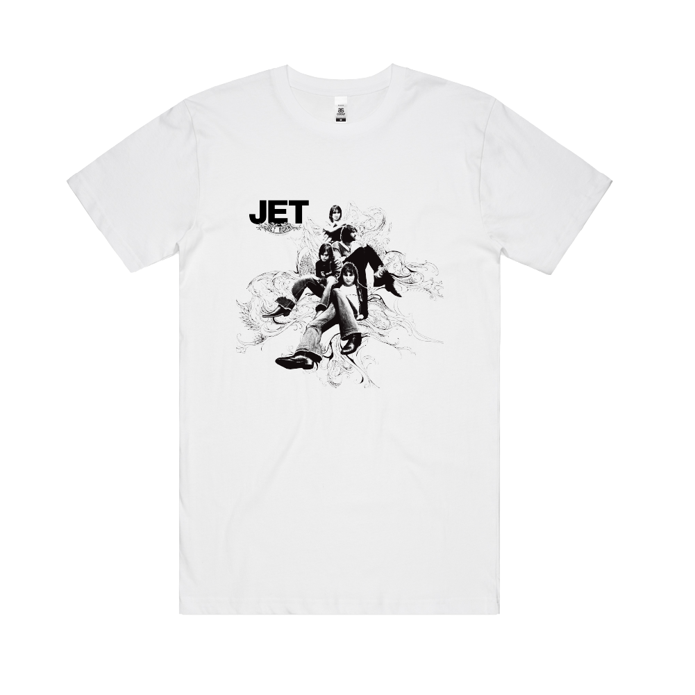 Jet / Get Born White Tee