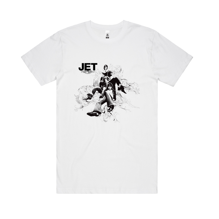 Jet / Get Born White Tee