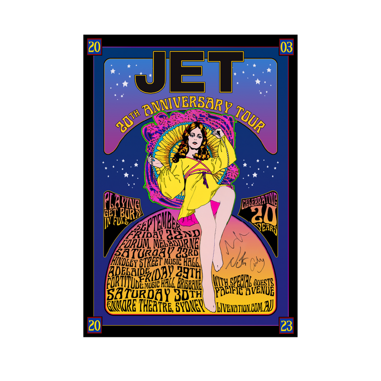 Jet / Signed 20th Anniversary Poster