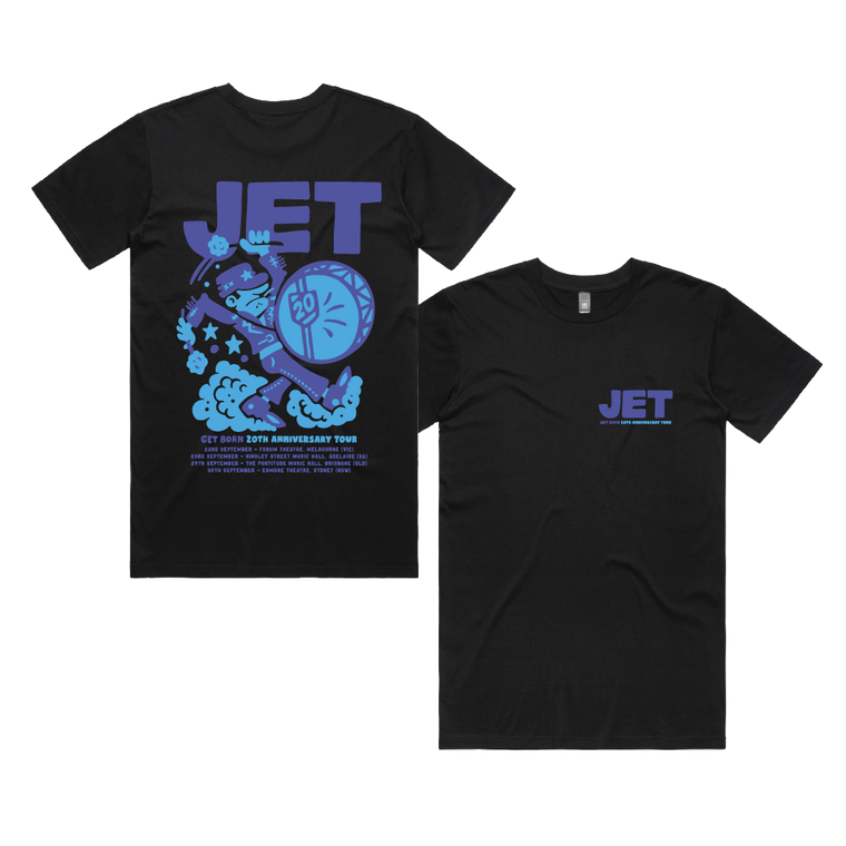 Jet / Drummer Black Tee
