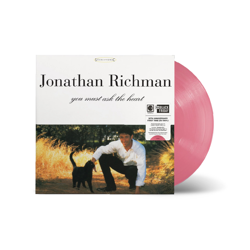 Jonathan Richman / You Must Ask The Heart LP Pink Vinyl RSD 2025
