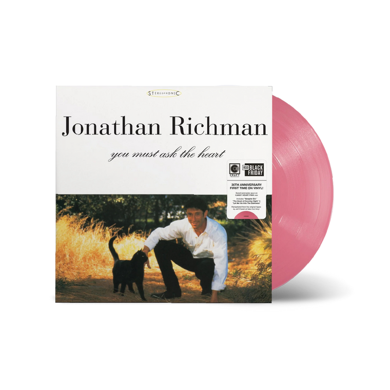 Jonathan Richman / You Must Ask The Heart LP Pink Vinyl RSD 2025