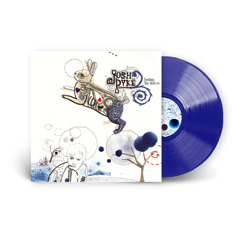 Josh Pyke / Feeding the Wolves Signed Blue Vinyl LP