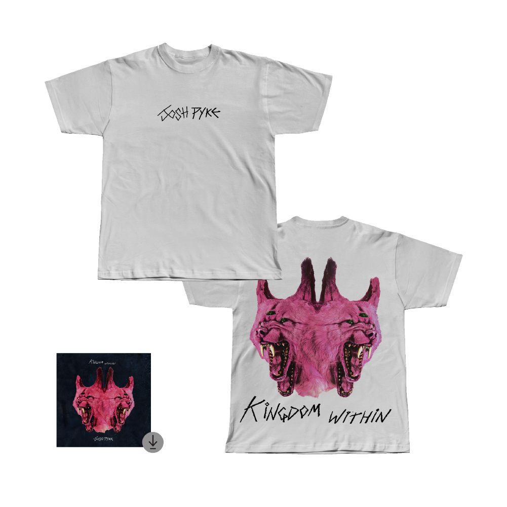 Josh Pyke / Kingdom Within White T-Shirt & Digital Download ***PRE-ORDER***