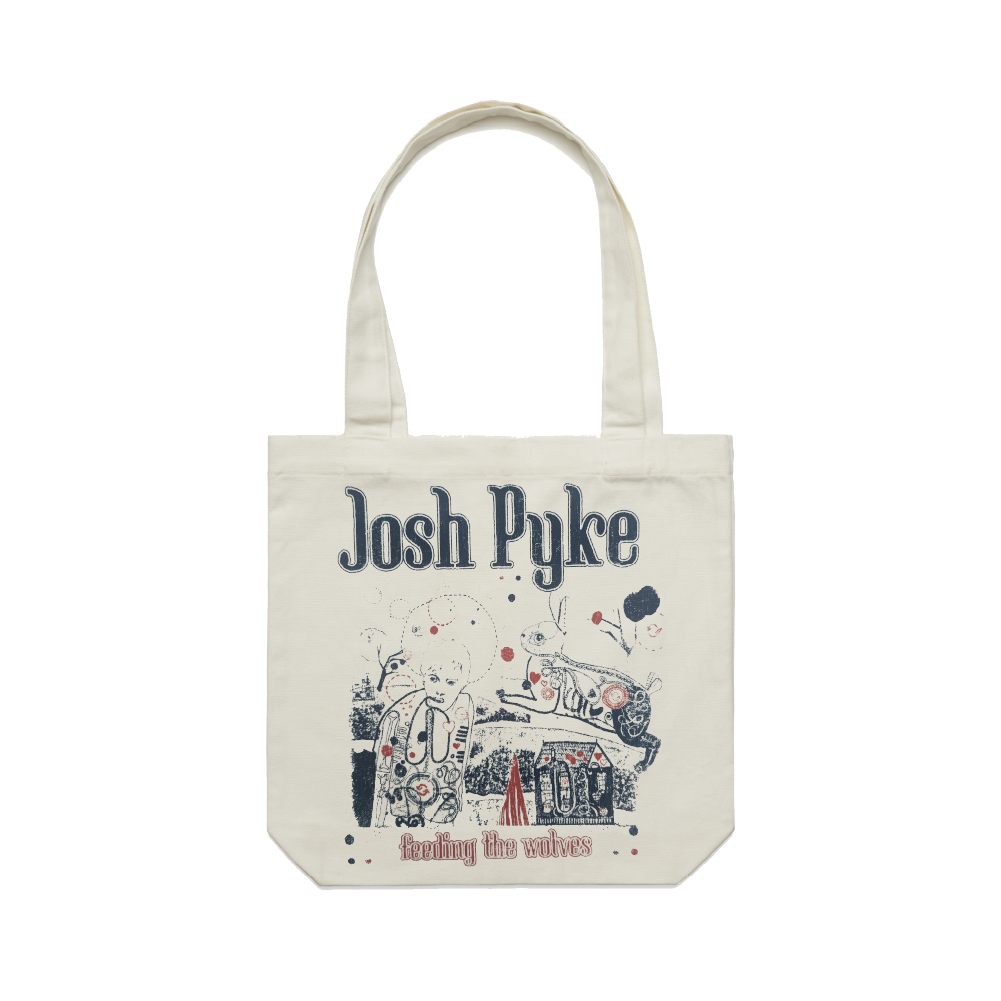 Josh Pyke / Feeding The Wolves 20th Anniversary Tour Tote Bag