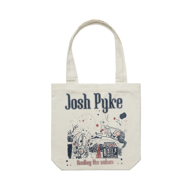 Josh Pyke / Feeding The Wolves 20th Anniversary Tour Tote Bag