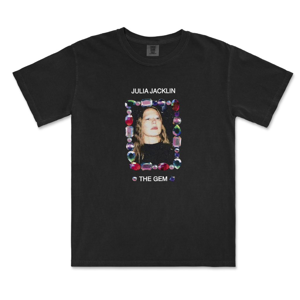 Julia Jacklin / Gem Black T-Shirt