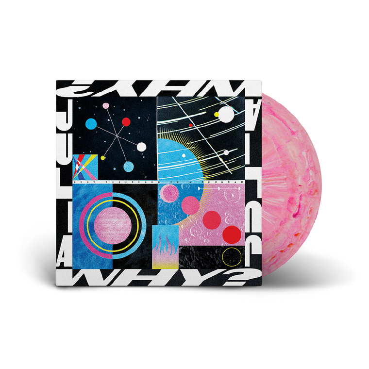 JuliaWhy? / dust suspended on a sunbeam LP Blue & Pink Regrind Vinyl