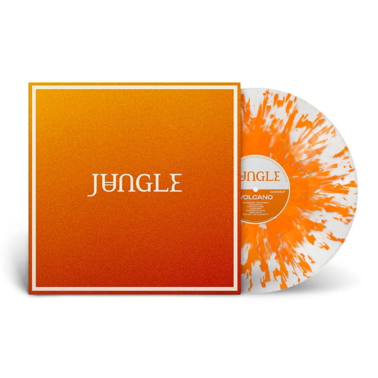Jungle / Volcano Limited Heavy Splatter Transparent & Orange Coloured LP Vinyl