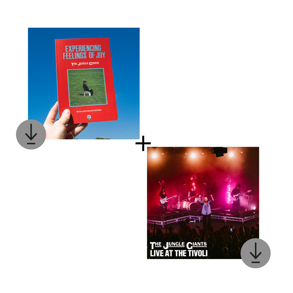 The Jungle Giants / Experiencing Feelings of Joy & Live at The Tivoli Digital Download ***PRE-ORDER***