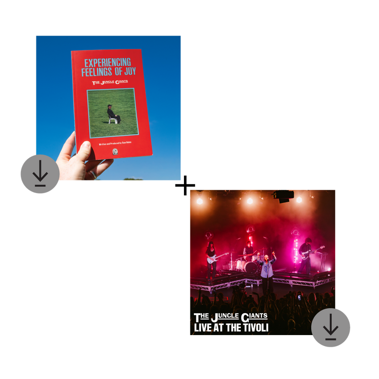 The Jungle Giants / Experiencing Feelings of Joy & Live at The Tivoli Digital Download ***PRE-ORDER***