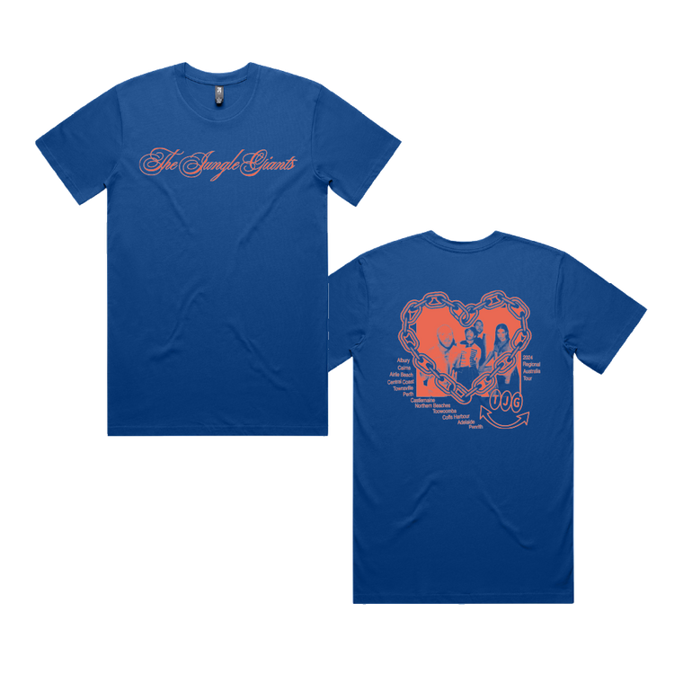 The Jungle Giants / Regional Tour Tee Blue