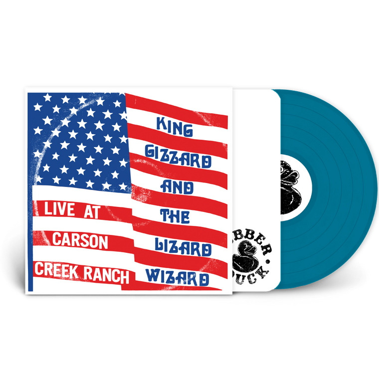 King Gizzard & The Lizard Wizard / Live At Carson Creek LP Blue Vinyl Limited Release