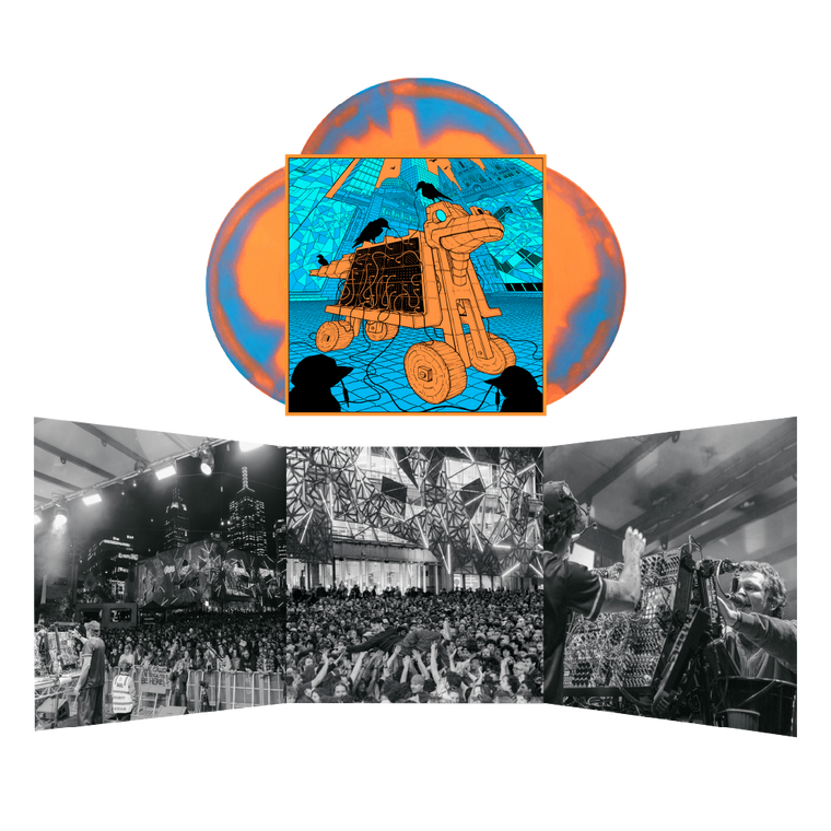 King Gizzard & The Lizard Wizard / Ravin' In Melbourne Trifold 3LP ***(PRE - ORDER)***