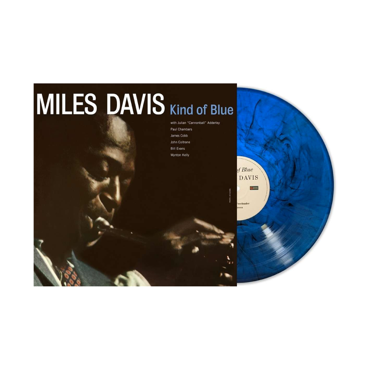 Miles Davis / Kind Of Blue LP Blue Marbled Vinyl