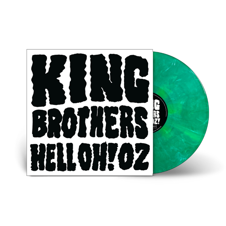 King Brothers / HELL OH! OZ LP Green & White Marble Vinyl