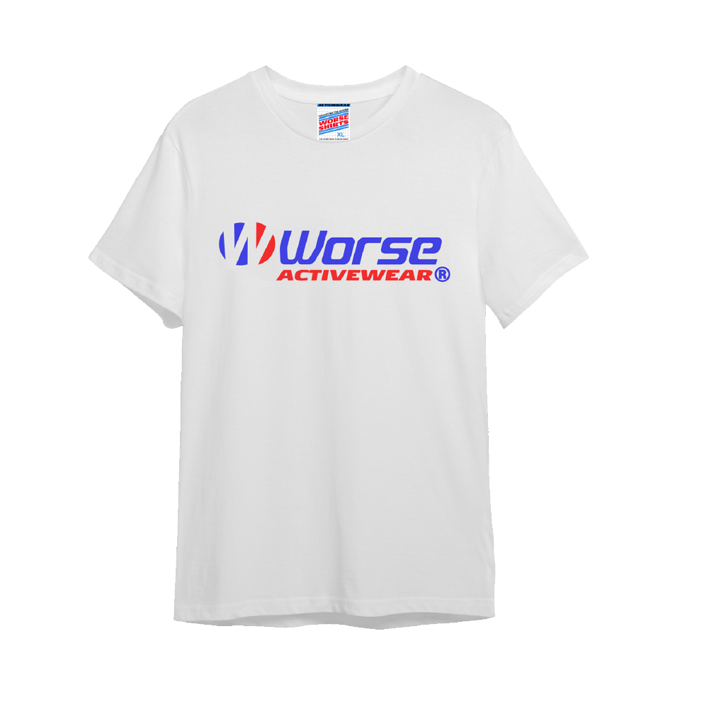 Kirin J Callinan / Worse Activewear / White T-Shirt