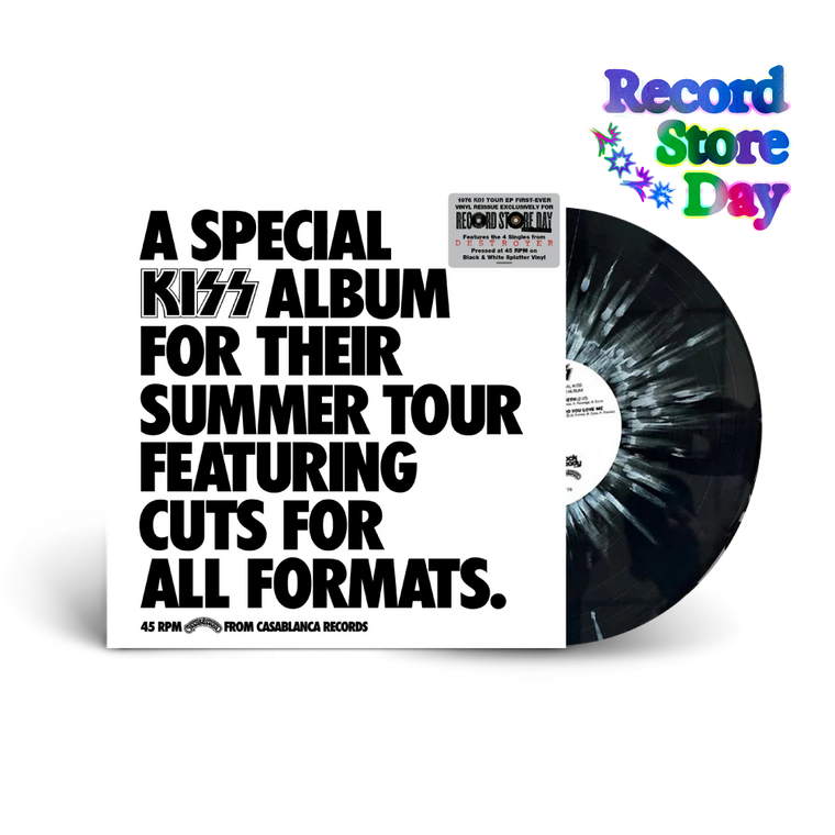 Kiss / A Special KISS Tour Album LP Black & White Splatter Vinyl RSD 2026