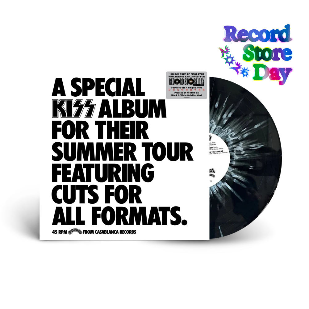 Kiss / A Special KISS Tour Album LP Black & White Splatter Vinyl RSD 2026