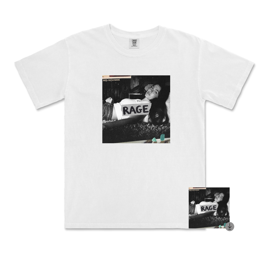 Kita Alexander / RAGE Album White T-Shirt & Digital Download
