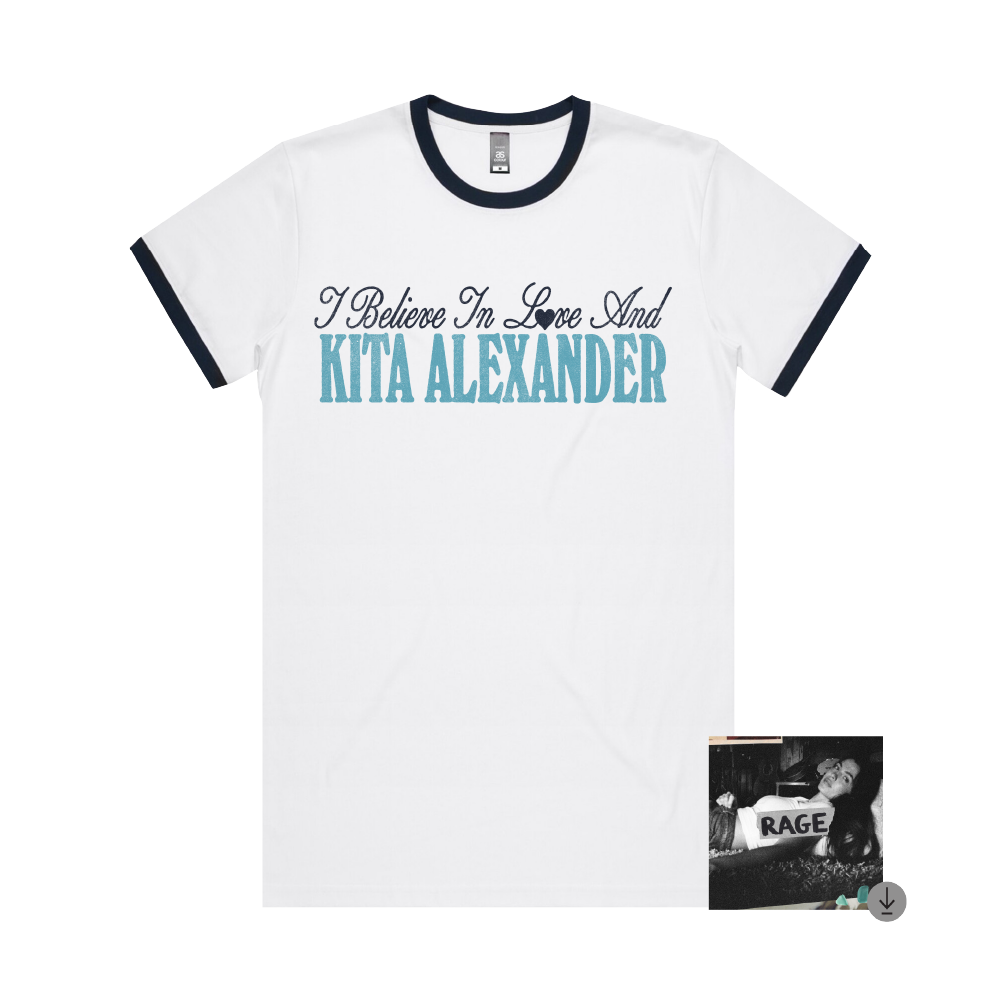 Kita Alexander / Kita's Angels White Ringer T-Shirt & Digital Download