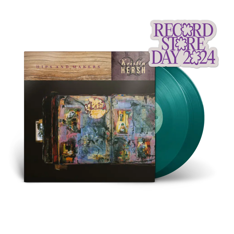 Kristin Hersh / Hips & Makers: 30th Anniversary Edition 2xLP Clear Turquoise Vinyl RSD 2024