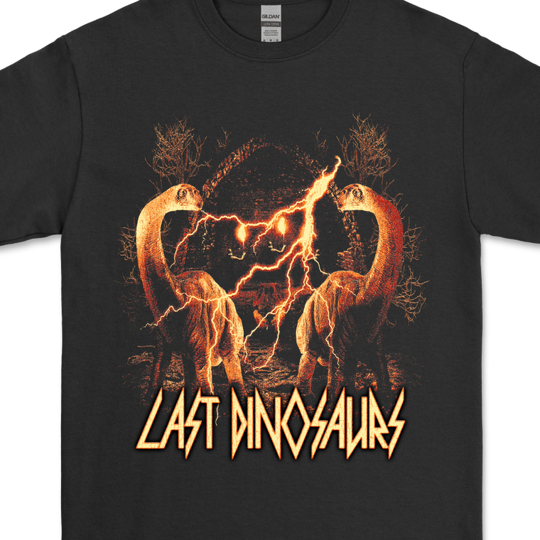 Last Dinosaurs / Brontosaurus / Black T-Shirt
