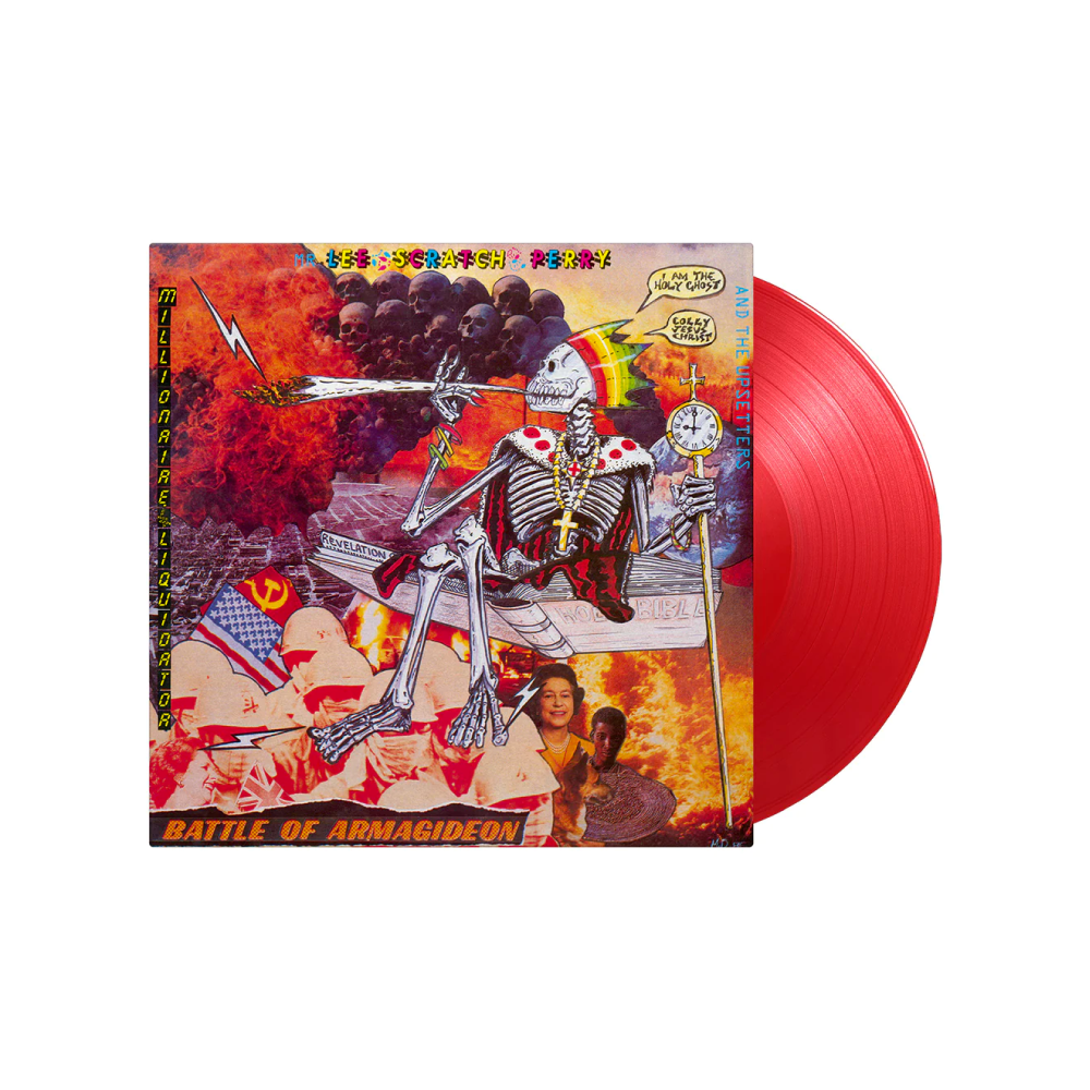Lee "Scratch" Perry & The Upsetters / Battle Of Armagideon (Millionaire Liquidator) LP Red Vinyl