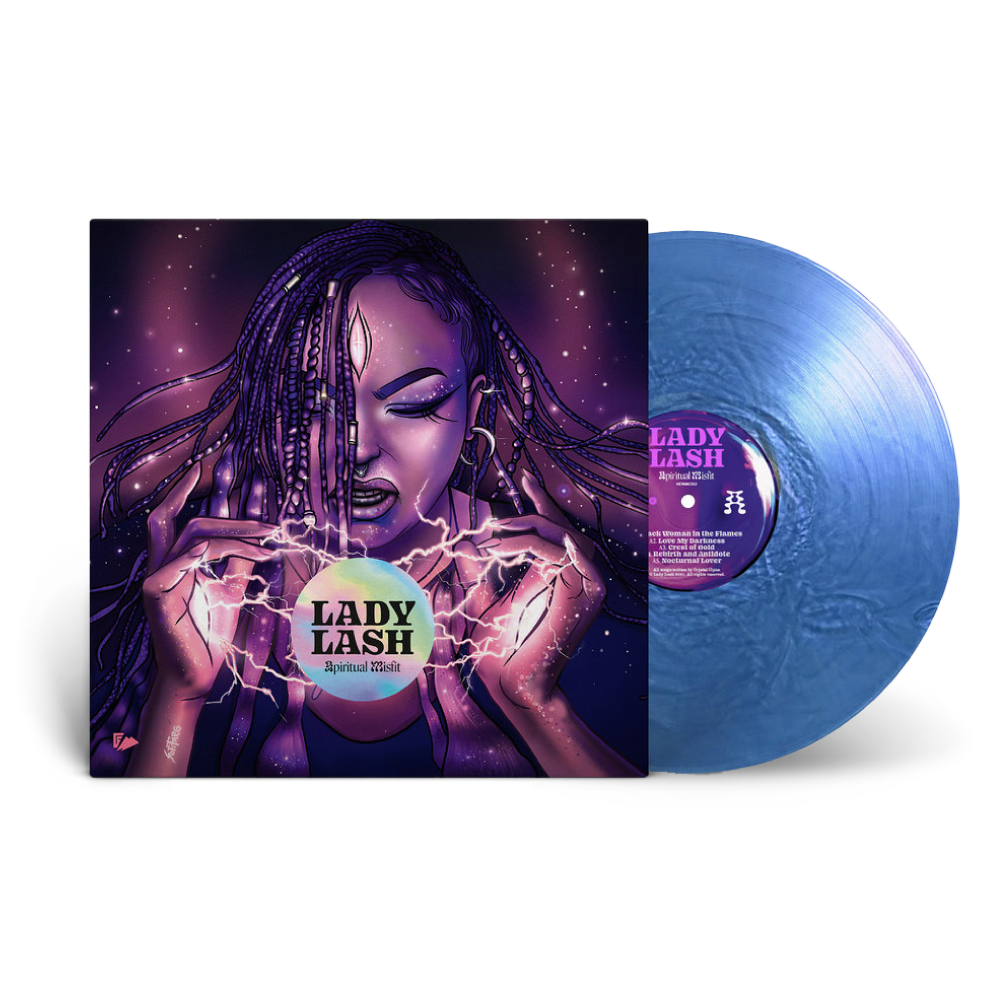 Lady Lash / Spiritual Misfit Deluxe LP Blue Marbled Vinyl