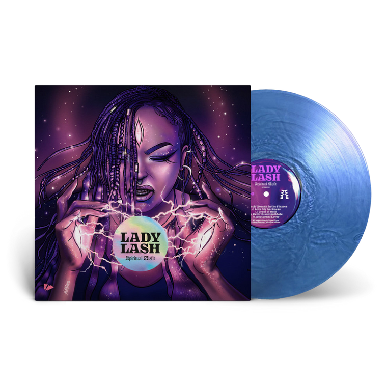 Lady Lash / Spiritual Misfit Deluxe LP Blue Marbled Vinyl