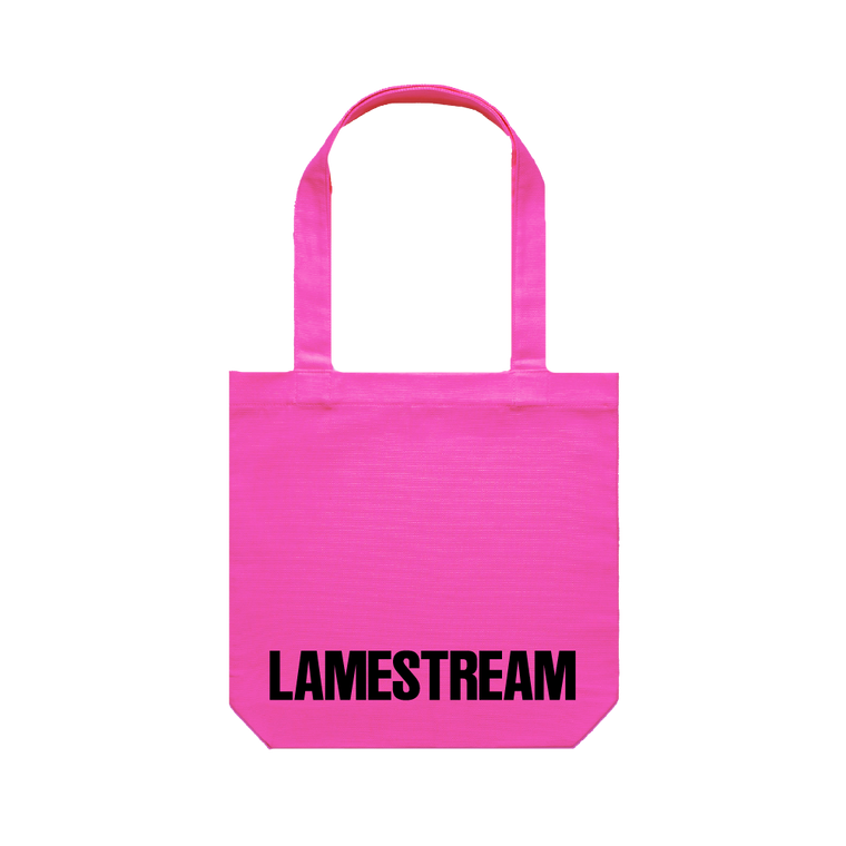 Lamestream / Pink Tote