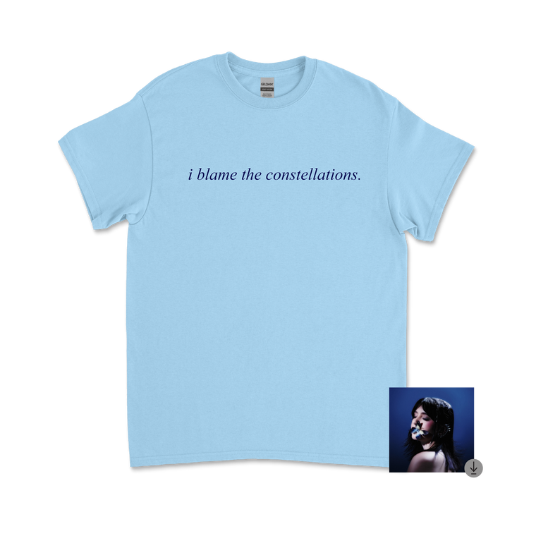 Lara Buchanan / I Blame The Constellations Blue Tee & Digital Download ***PRE-ORDER***