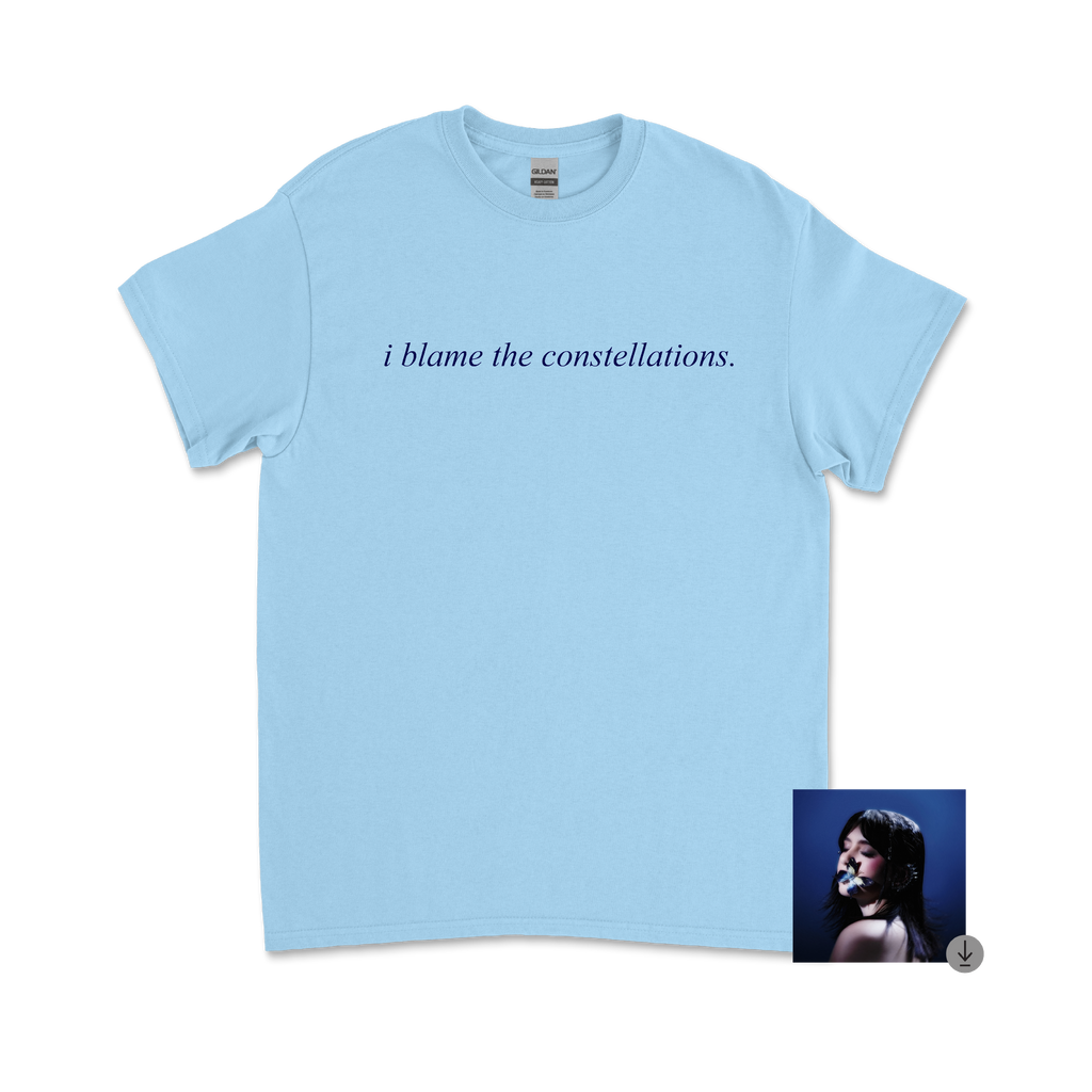 Lara Buchanan / I Blame The Constellations Blue Tee & Digital Download ***PRE-ORDER***