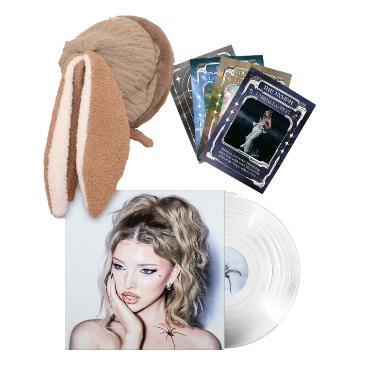 Larissa Lambert / Yearning LP Clear Vinyl, Bunny Hat and Fantasy Cards Bundle ***PRE-ORDER***