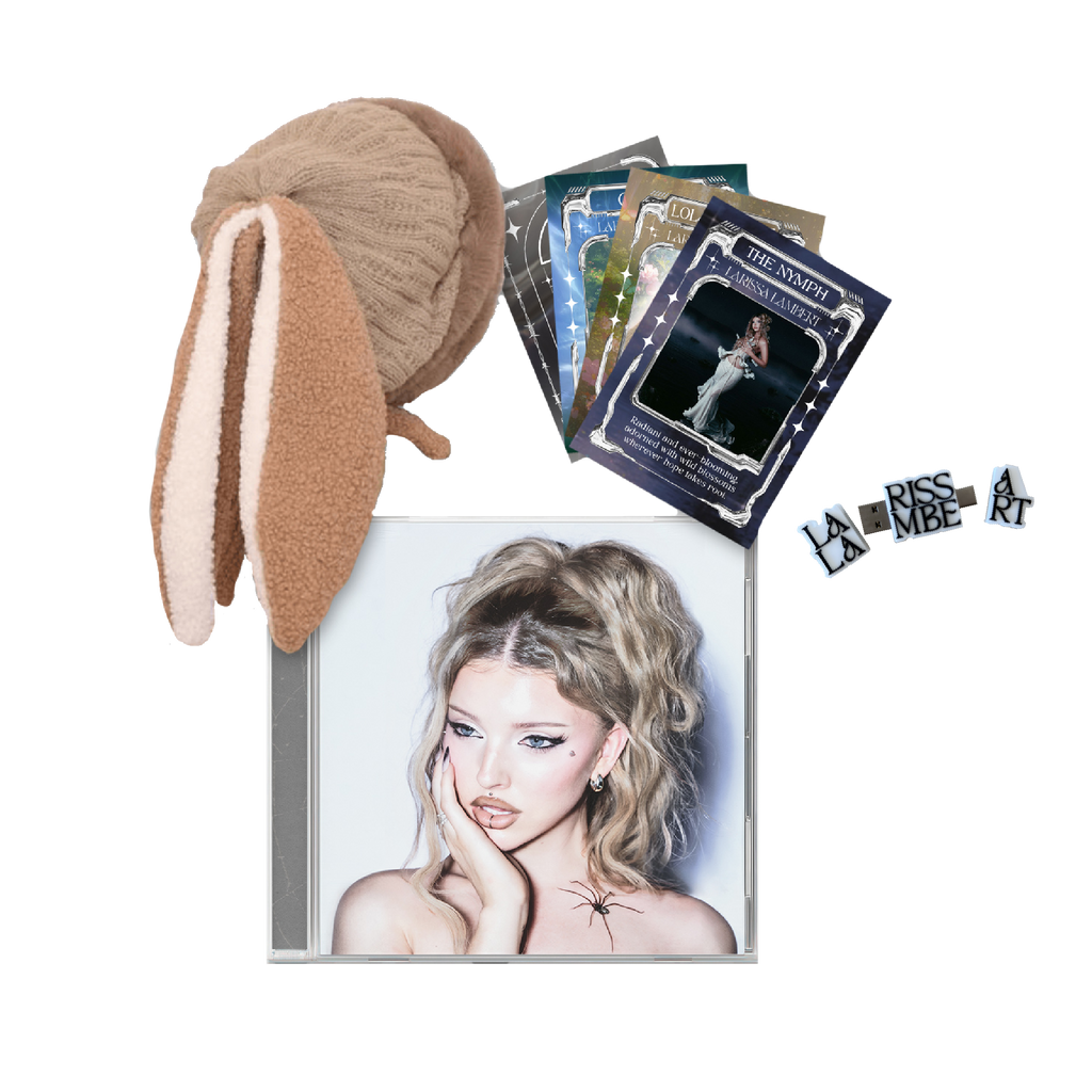 Larissa Lambert / Yearning CD, Bunny Hat and Fantasy Cards Bundle + Bonus USB-C ***PRE-ORDER***