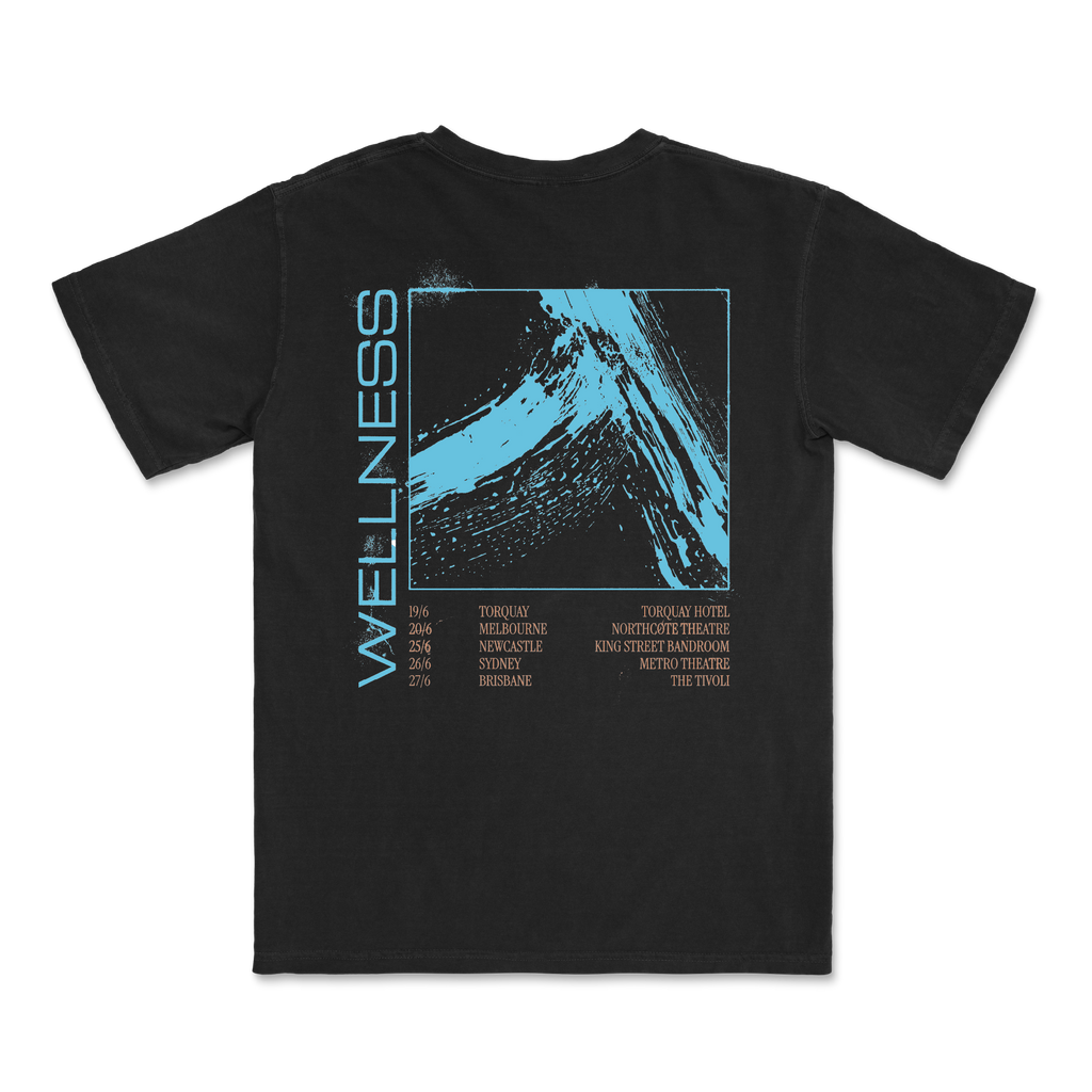 Last Dinosaurs / Wellness 2026 Aus Tour Black T-Shirt