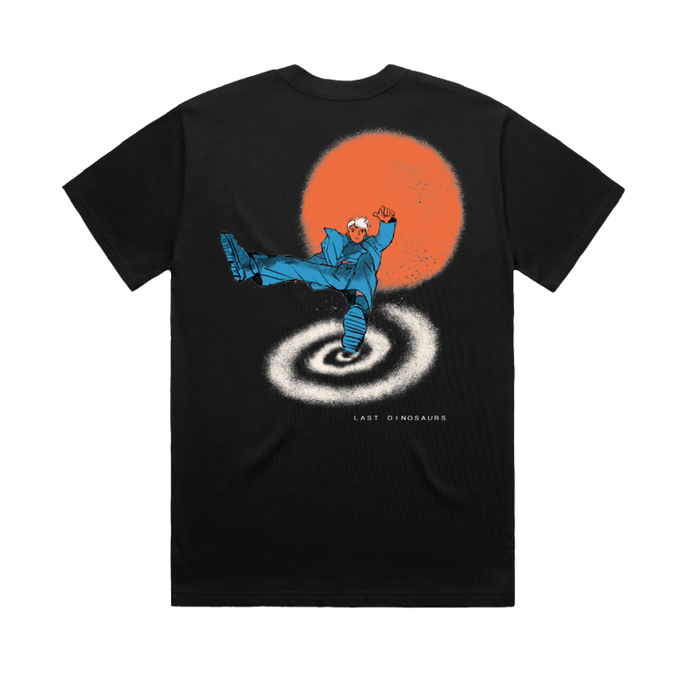 Last Dinosaurs / Galaxy Faded Black T-Shirt ***PRE-ORDER***