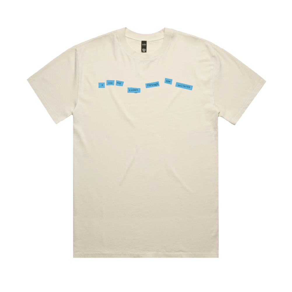 Last Dinosaurs / Galaxy Faded Ecru T-Shirt