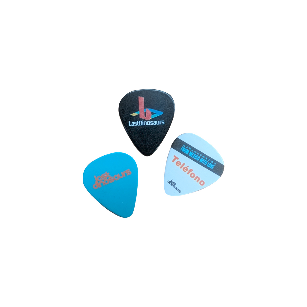 Last Dinosaurs / Guitar Pick 3 Pack