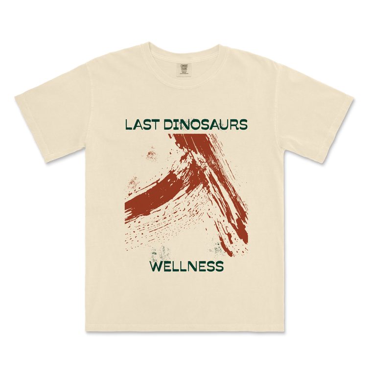 Last Dinosaurs / Wellness 2026 World Tour Ivory T-Shirt